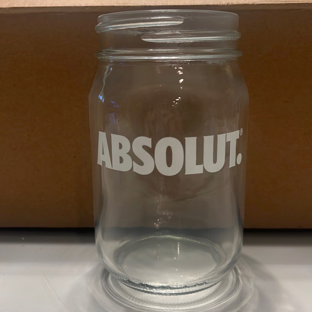 Absolut Mason Jars Lot of 12